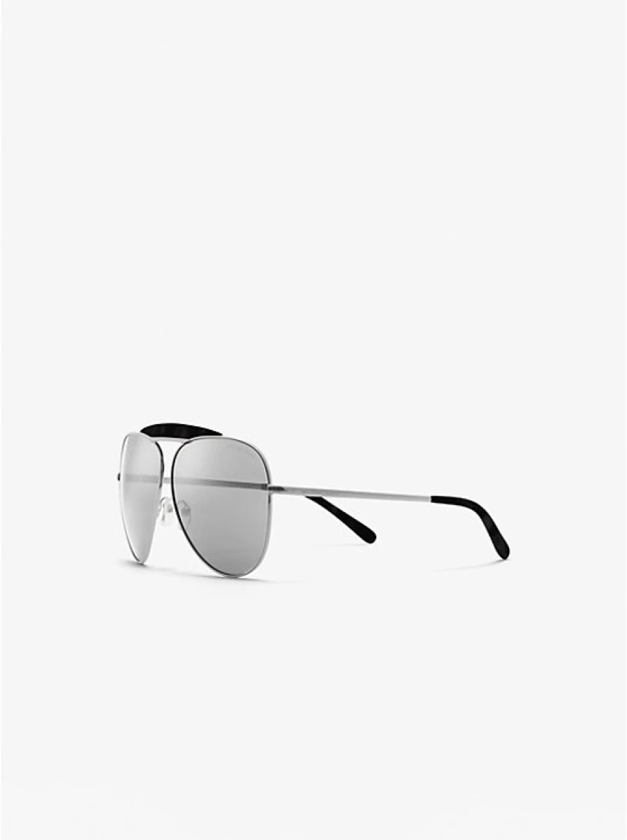 Michael Kors Bleecker Sunglasses for Women - Stylish UV Protection Aviator Shades