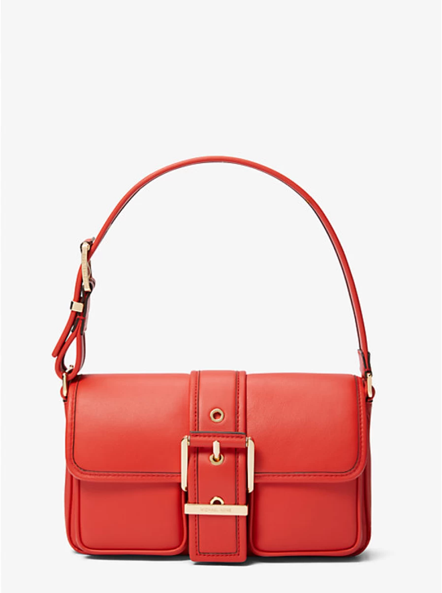 Michael Kors Women's Colby Medium Leather Shoulder Bag
