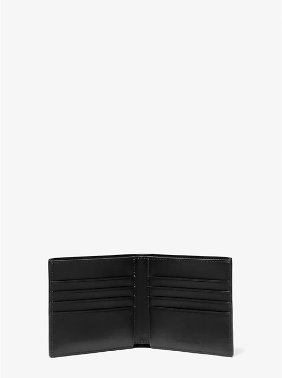 Michael Kors Men's Hudson Billfold Wallet in Embossed Crocodile-Pattern Leather