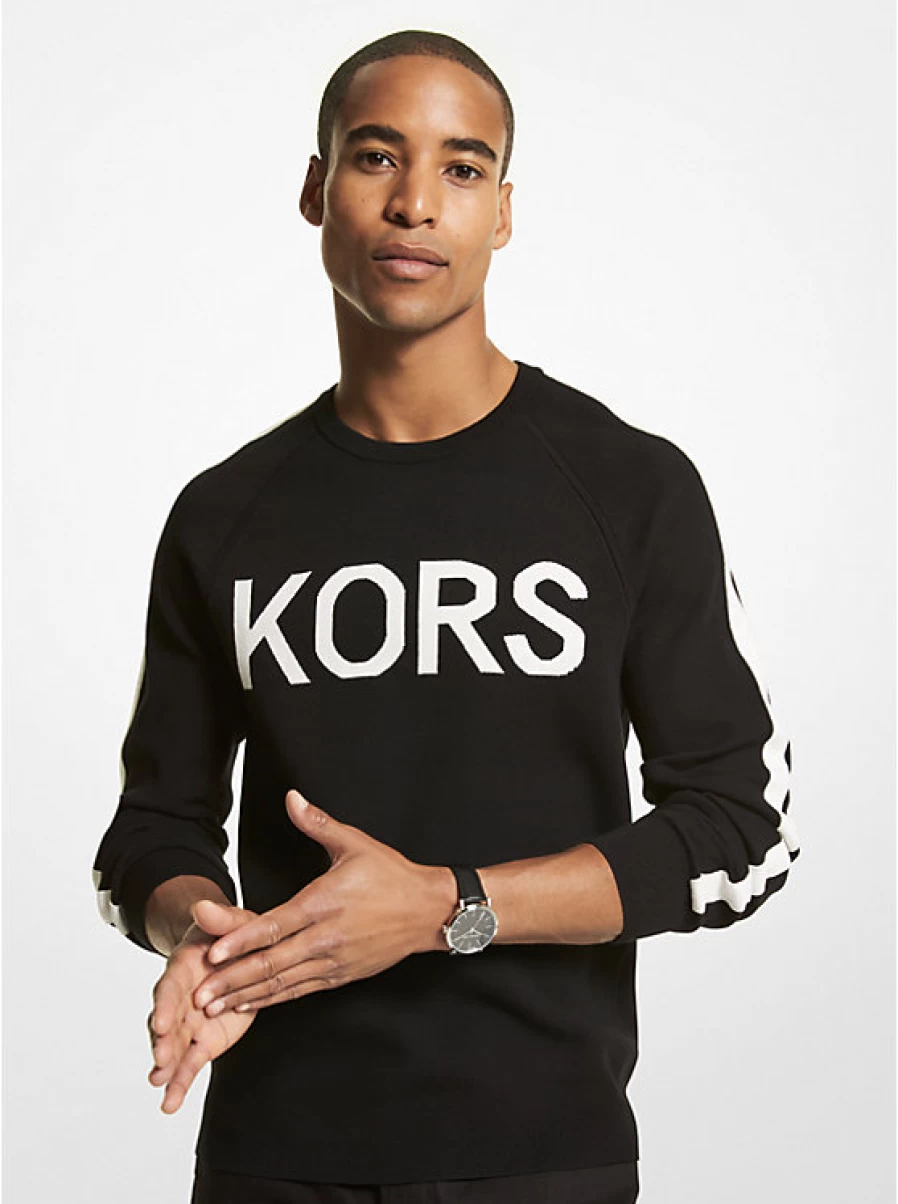 Michael Kors Men's Stretch Viscose Sweater