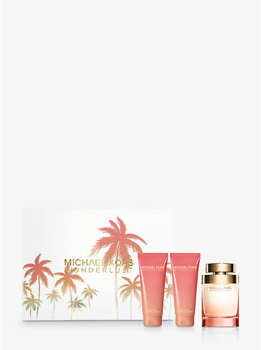 Michael Kors Wonderlust 3-Piece Gift Set for Women - Perfume, Body Lotion & Shower Gel