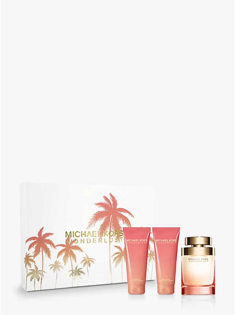 Michael Kors Wonderlust 3-Piece Gift Set for Women - Perfume, Body Lotion & Shower Gel