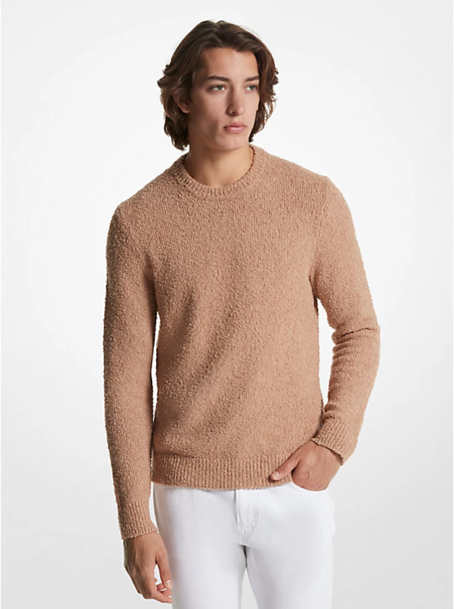 Michael Kors Men's Organic Cotton Loopback Sweater - Premium Comfort & Style