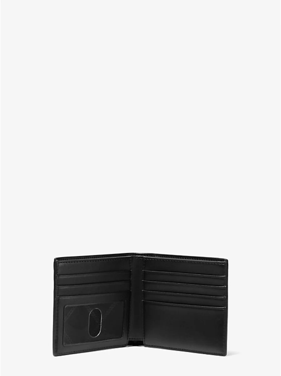 Michael Kors Hudson Men's Signature Logo Billfold Wallet for Men
