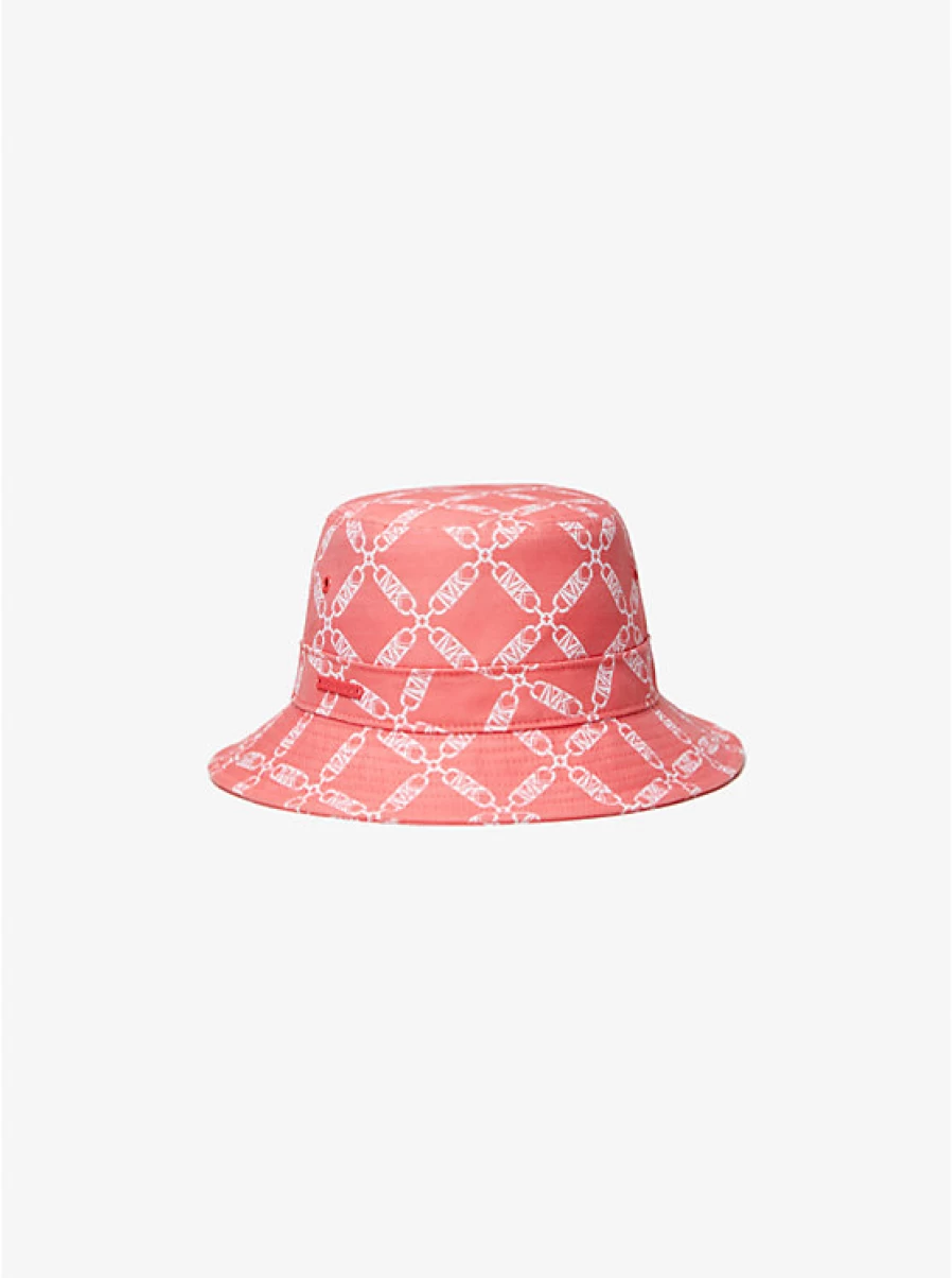 Michael Kors Women's Jacquard Cloche Hat with Empire Logo Design
