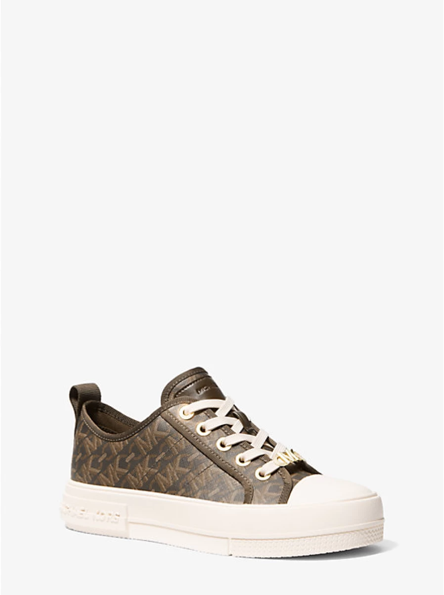Michael Kors Women's Evy Espadrille Sneakers with Signature Logo