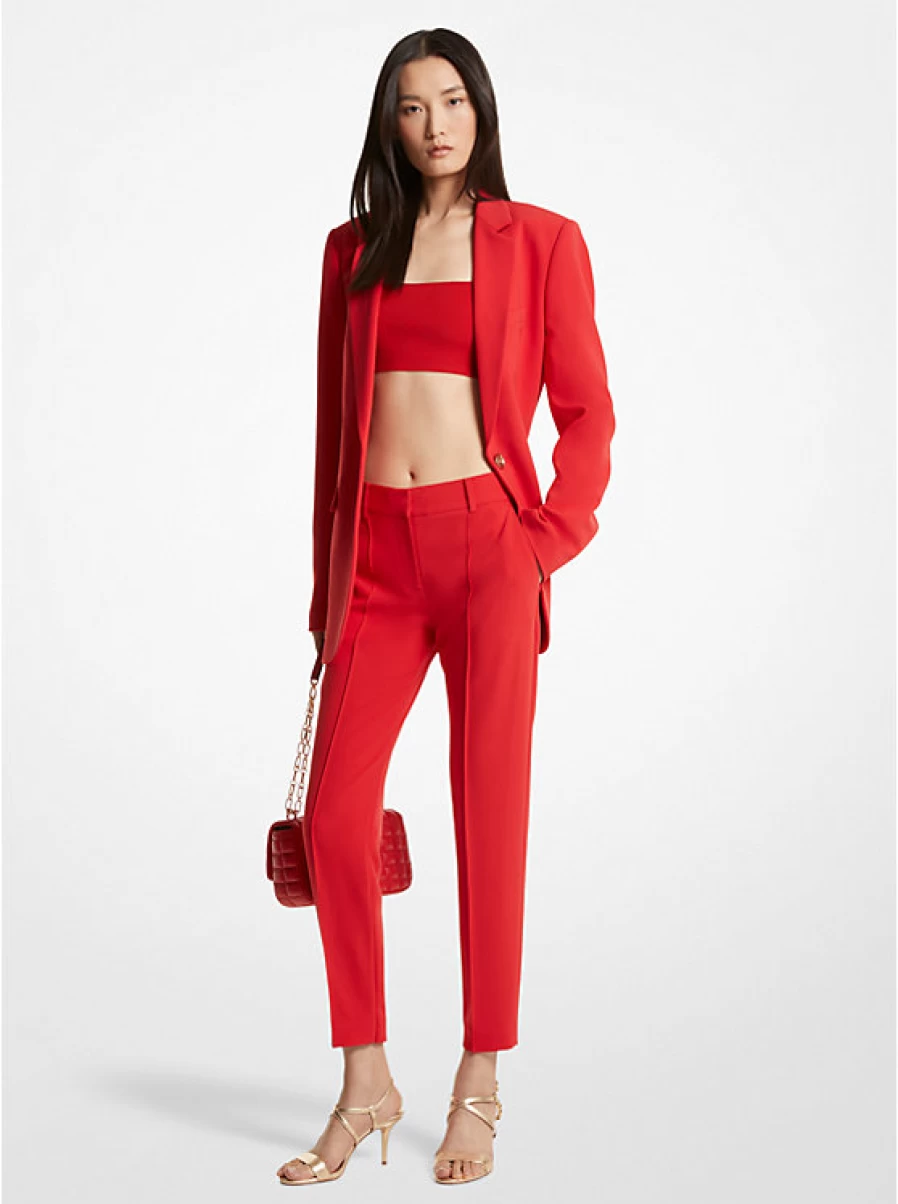 Michael Kors Women's Crepe Pants - Elegant Comfort & Stylish Fit