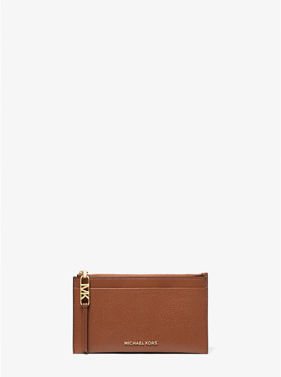 Michael Kors Women's Large Pebbled Leather Card Case for Empire Collection