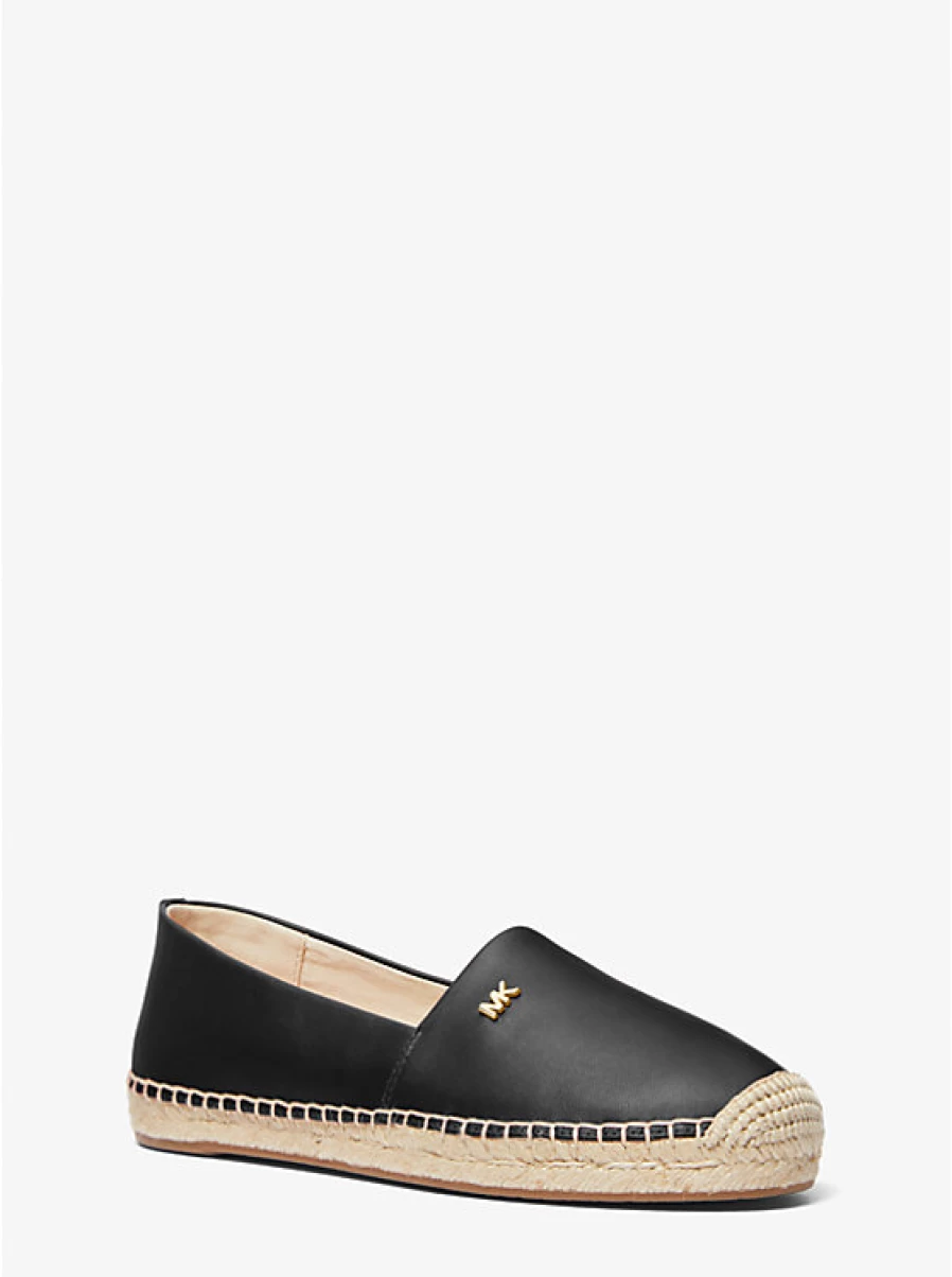 Michael Kors Women's Kendrick Leather Loafers - Stylish Espadrille Flats for Women