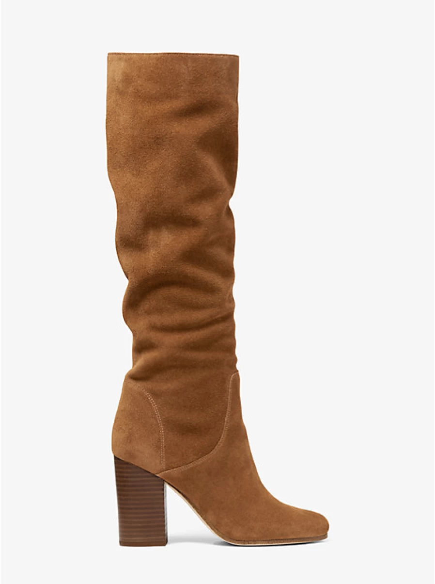 Michael Kors Women's Leigh Suede Boots – Stylish Ankle Booties for Women
