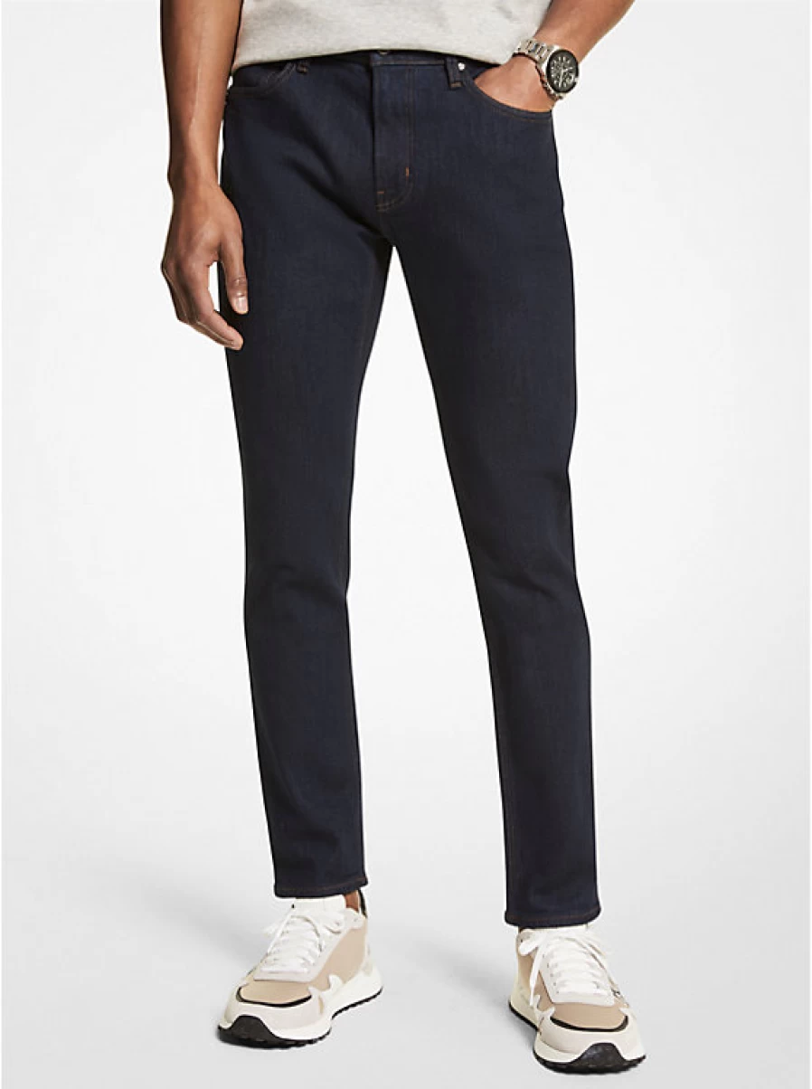 Michael Kors Men's Stretch Fitted Jeans for Comfort & Style