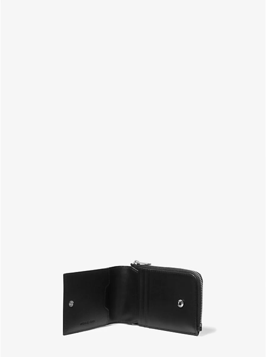 Michael Kors Men's Varick Genuine Leather Wallet for Everyday Use