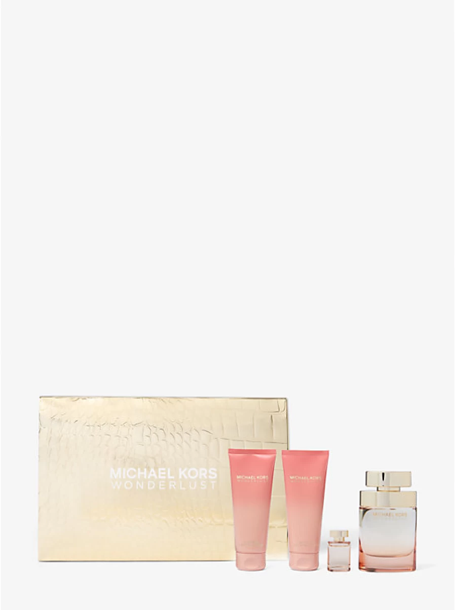 Michael Kors Wonderlust Gift Set For Women - 4 Piece Fragrance Collection