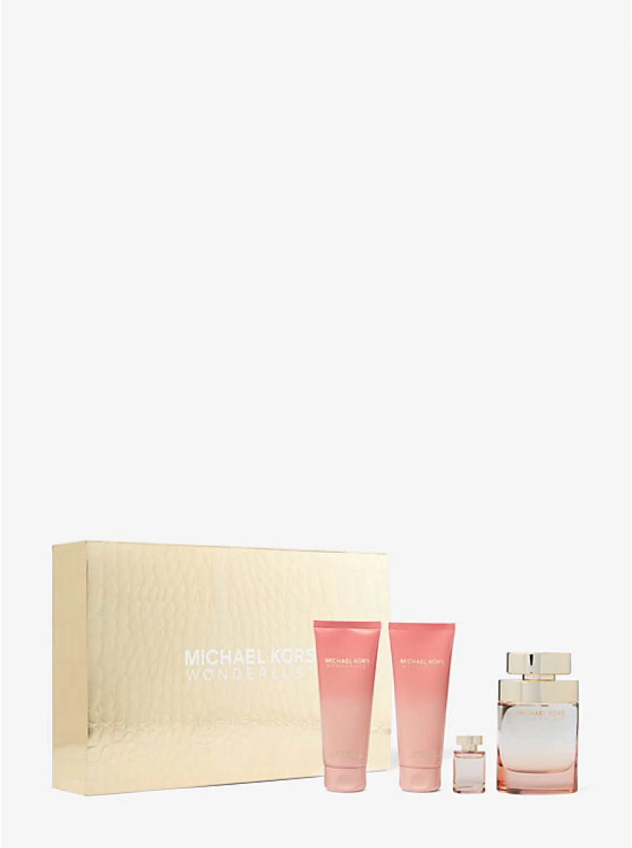 Michael Kors Wonderlust Gift Set For Women - 4 Piece Fragrance Collection