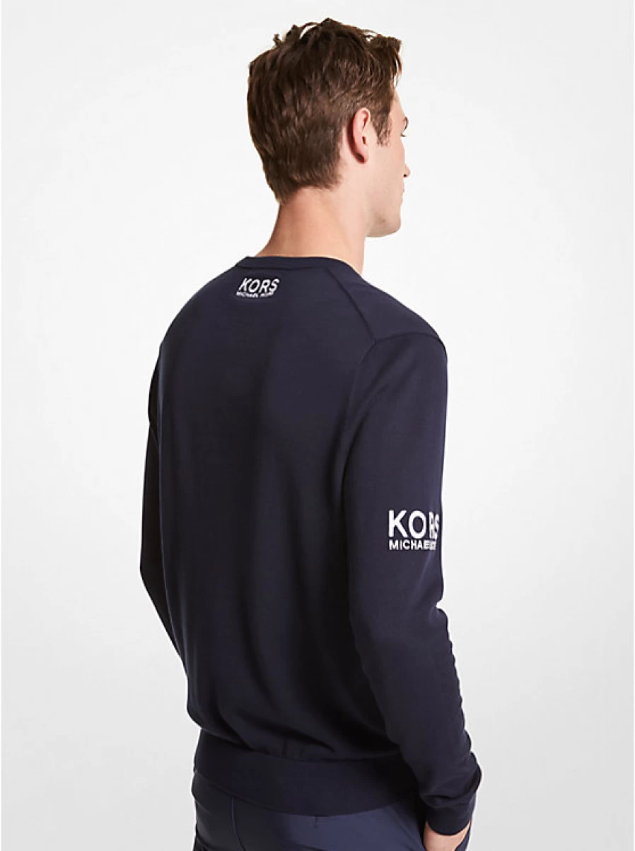 Michael Kors Men's Merino Wool Golf Sweater – Premium Comfort & Style