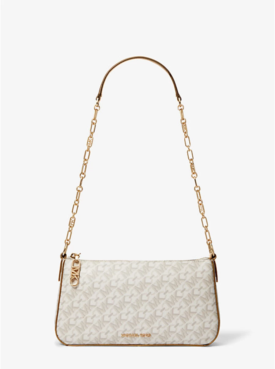 Michael Kors Women's Empire Clutch with Chain Strap - Medium Crossbody Bag
