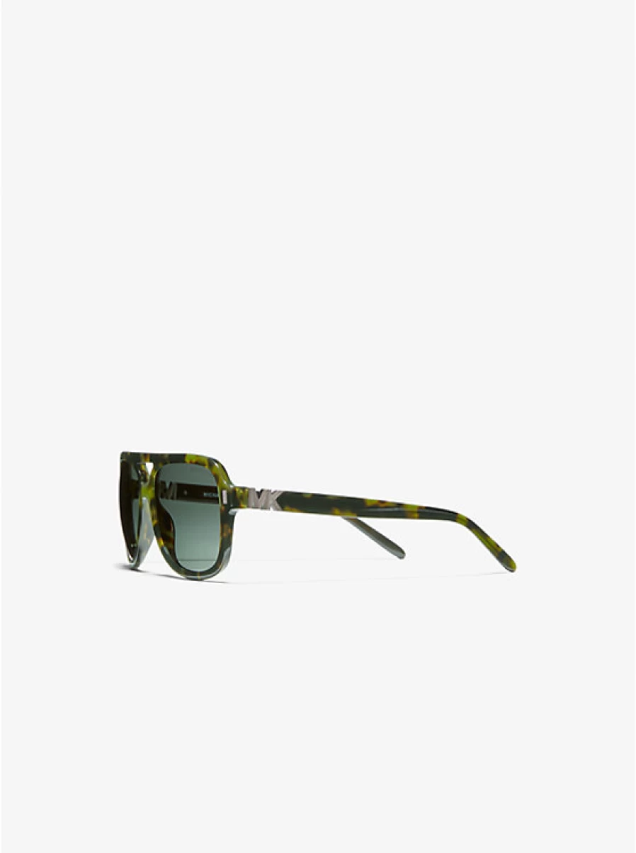 Michael Kors Women's Durango Sunglasses - Stylish UV Protection Aviator Sunglasses for Women