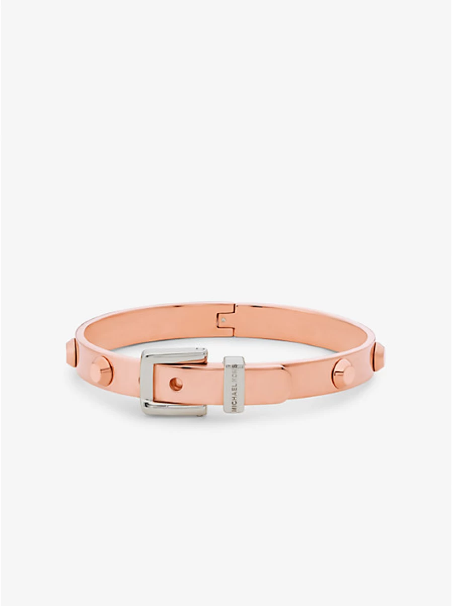Michael Kors Women's Colby Small Brass Bangle - Precious Metal-Plated Bracelet