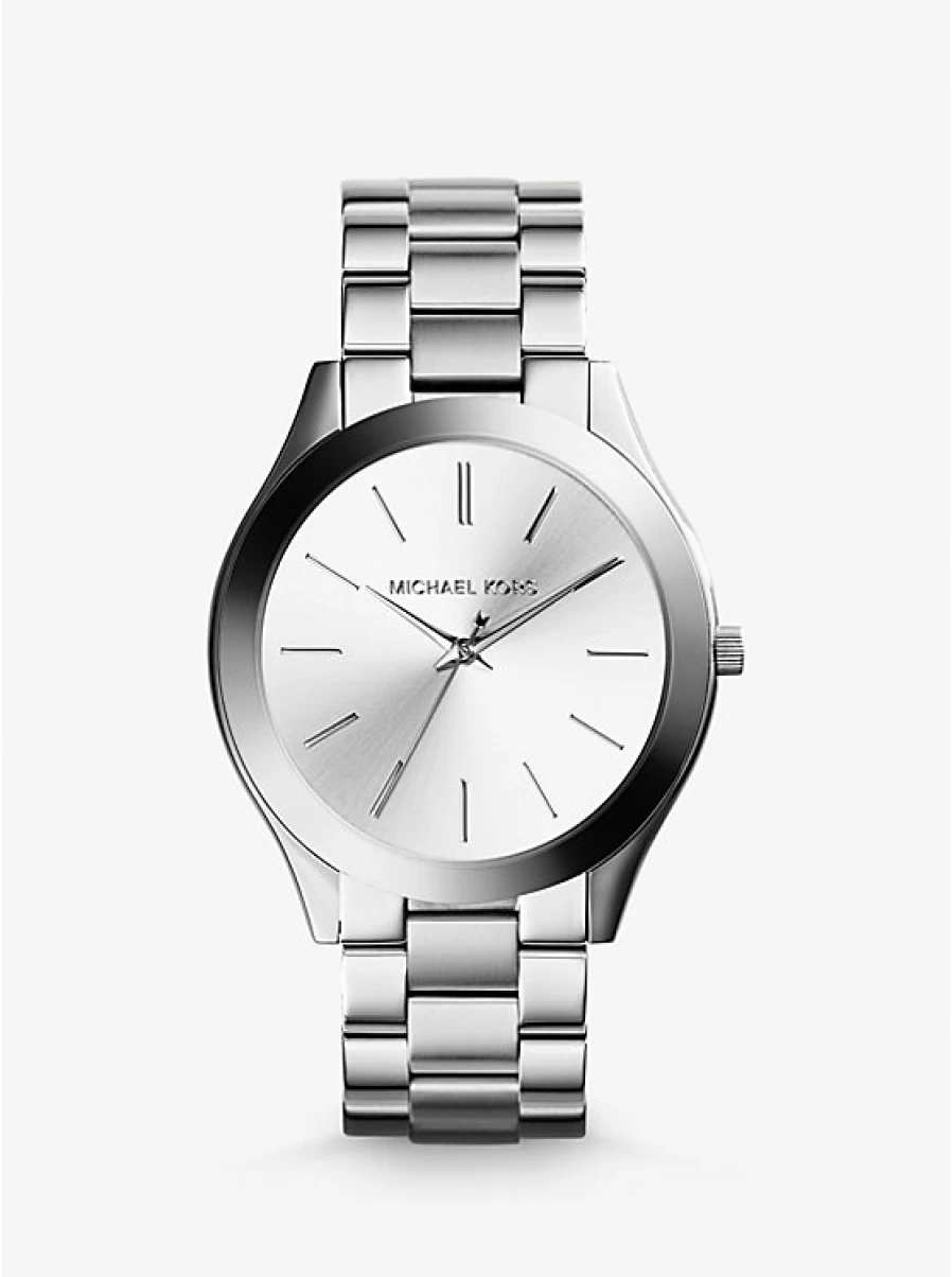 Michael Kors Men's Runway Silver-Tone Stainless Steel Watch