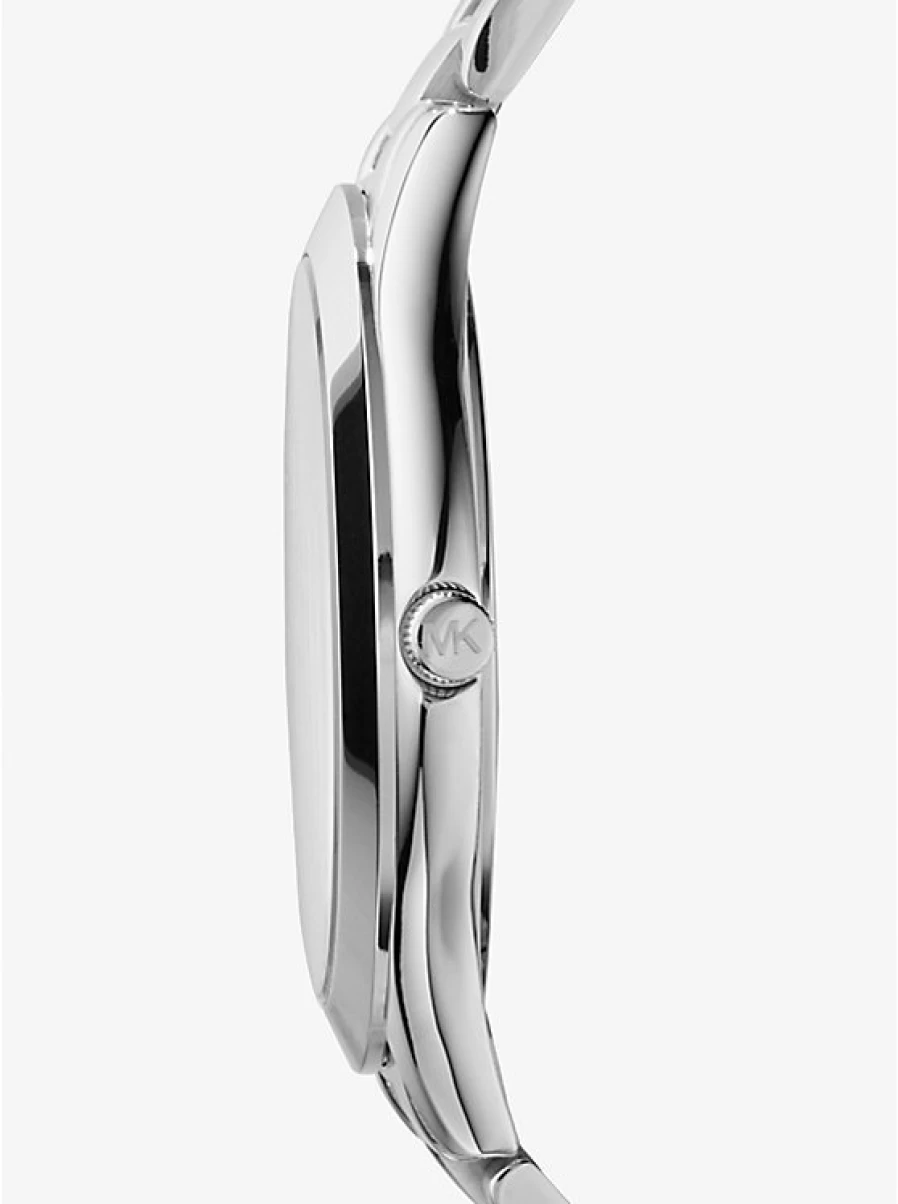 Michael Kors Men's Runway Silver-Tone Stainless Steel Watch