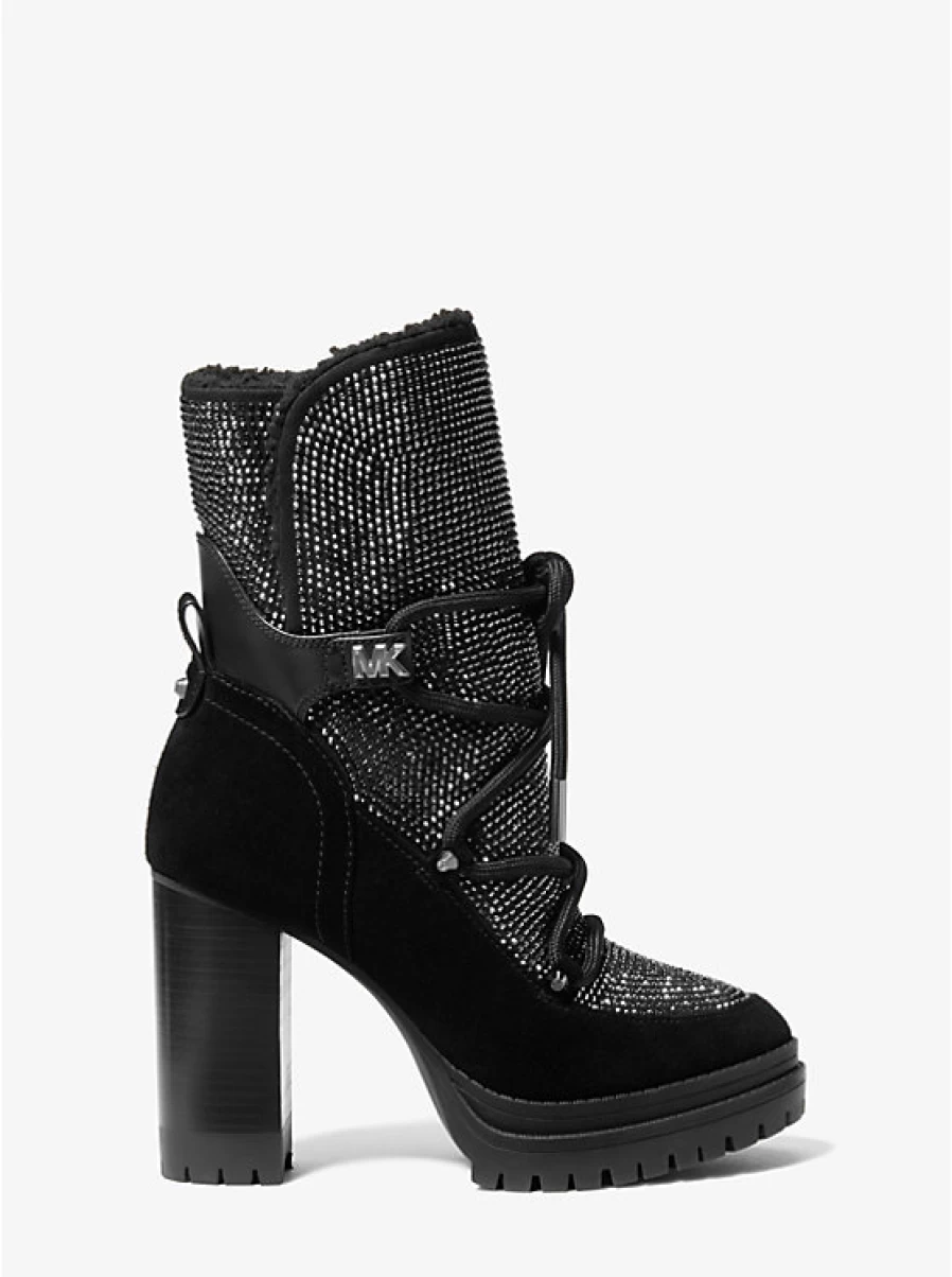 Michael Kors Women's Boots with Decorated Laces - Stylish Ankle Boots for Women
