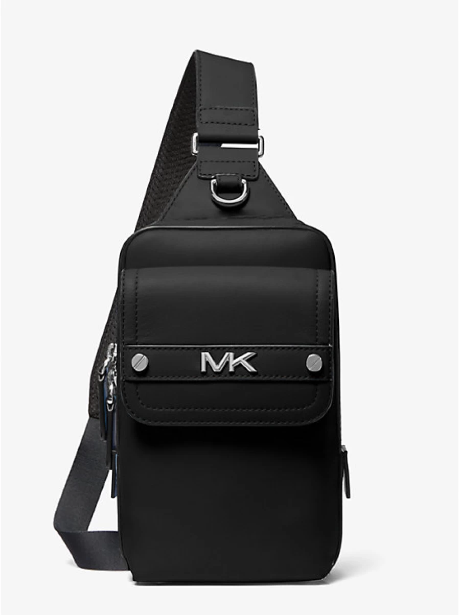 Michael Kors Varick Medium Leather Suspender Bag for Men & Women