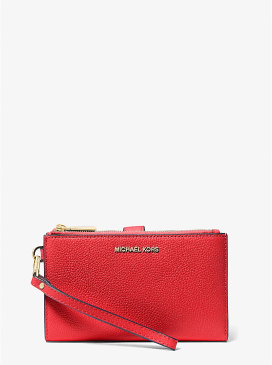 Michael Kors Women's Adele Leather Smartphone Wallet - Stylish & Functional Crossbody Bag