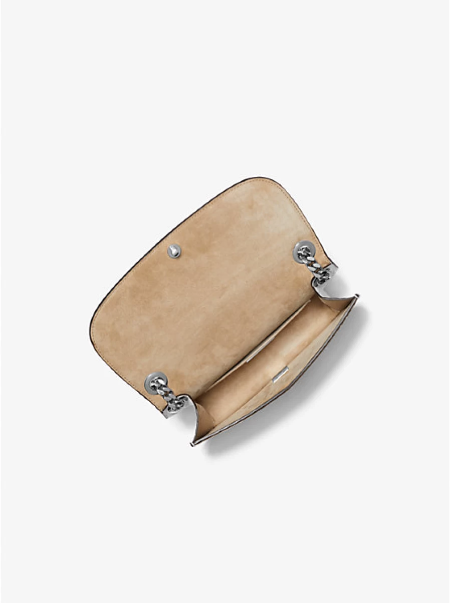 Michael Kors Women's Miniature Envelope Bag in Embossed Crocodile-Pattern Leather