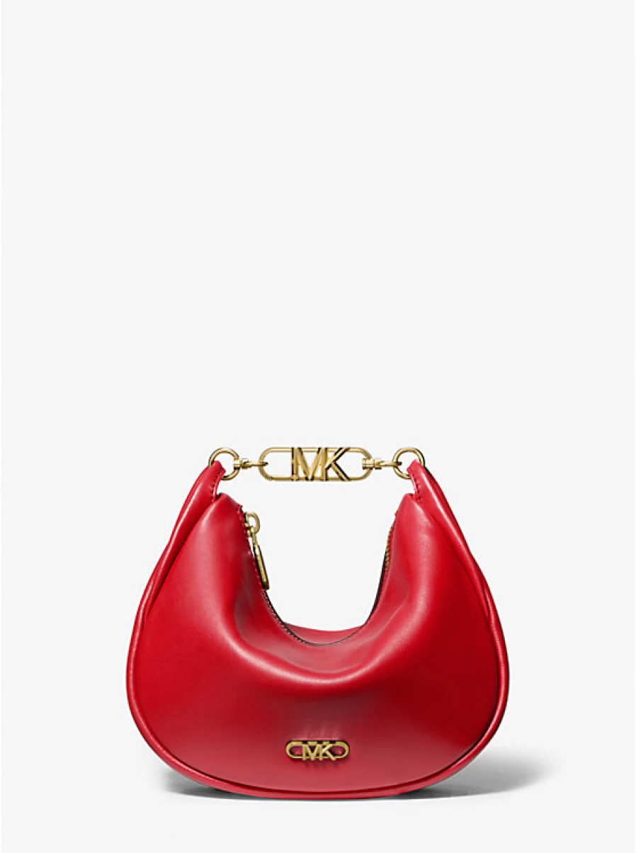Michael Kors Women's Kendall Leather Small Crossbody Shoulder Bag
