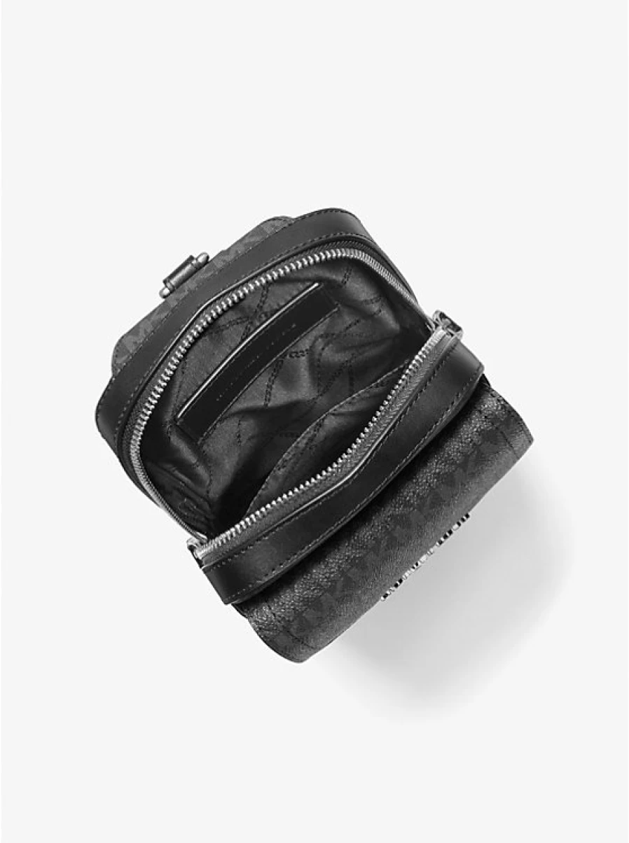 Michael Kors Hudson Men's Signature Logo Sling Pack Crossbody Bag
