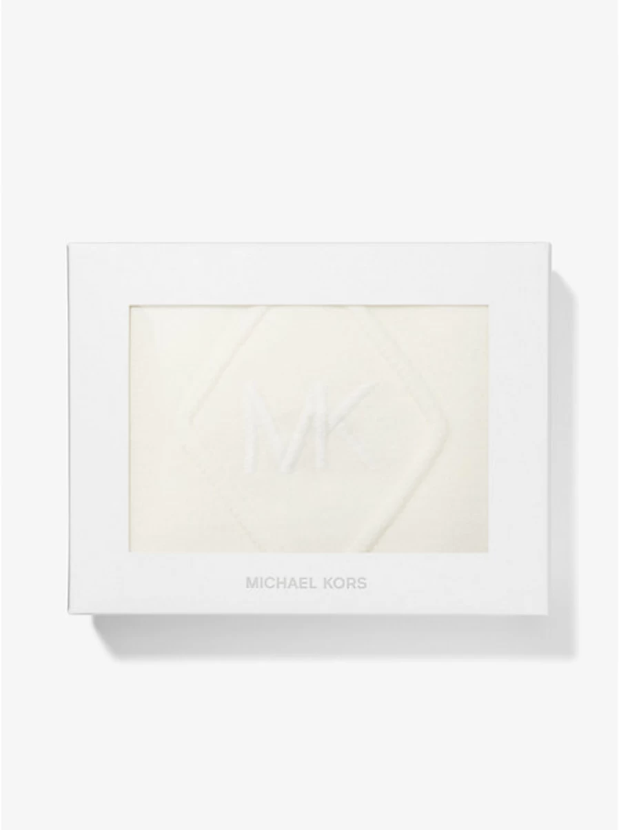 Michael Kors Cable Knit Baby Blanket for Kids - Soft & Cozy Children's Knitted Throw