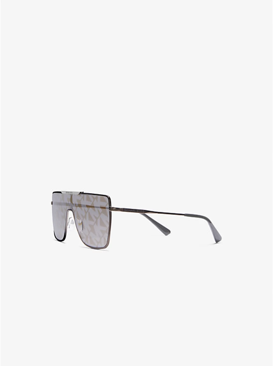Michael Kors Women's Snowmass Sunglasses - Stylish UV Protection Aviator Sunglasses for Women