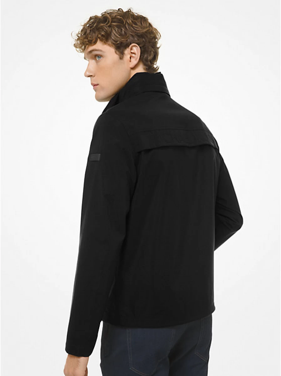 Michael Kors Men's Woven Golf Jacket – Lightweight & Stylish Outerwear for Golfers