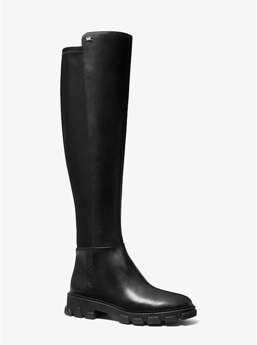 Michael Kors Women's Ridley Leather Boots Stylish Ankle Booties for Fashion & Comfort