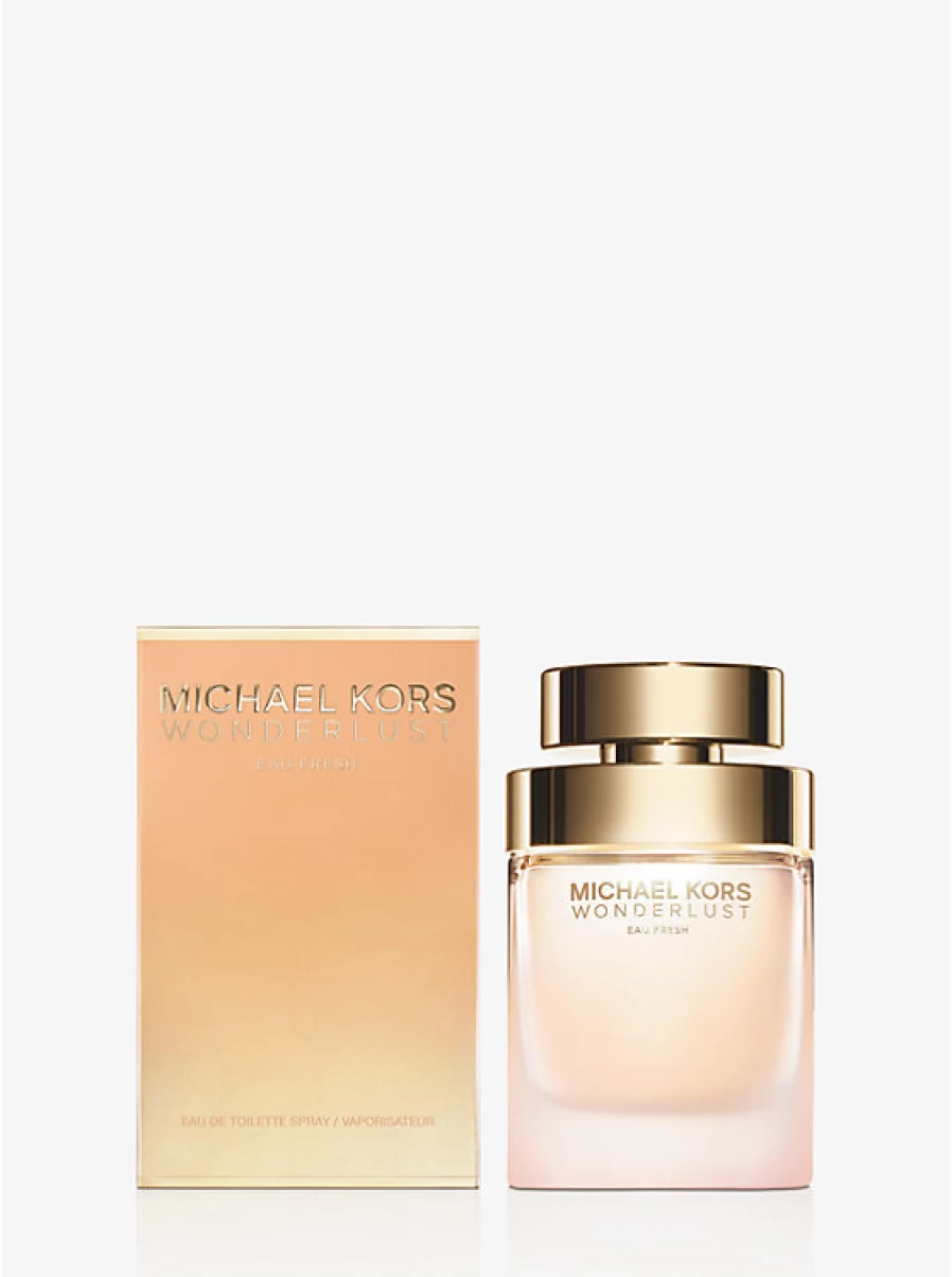 Michael Kors Wonderlust Eau Fresh Eau De Toilette for Women, 3.4 Oz Floral Fruity Fragrance