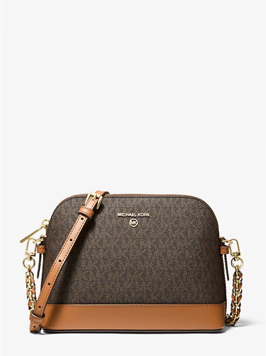 Michael Kors Women's Large Backpack with Rounded Shoulder Straps and Logo Design