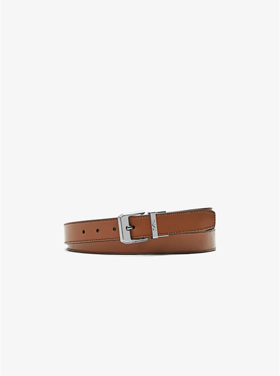 Michael Kors Reversible Genuine Leather Belt for Men - Stylish Double-Sided Designer Belt