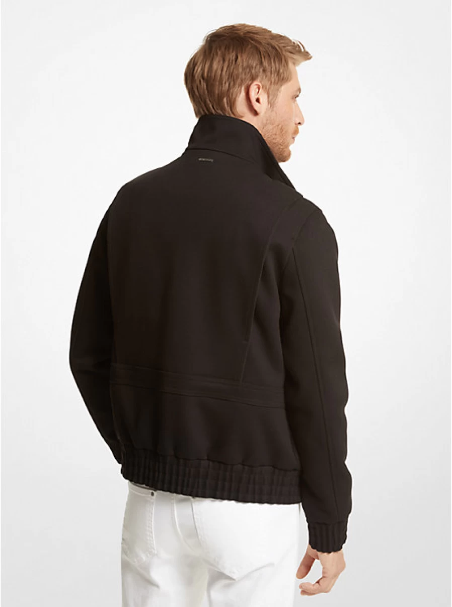 Michael Kors Men's Woven Barracuta Jacket – Classic Style Outerwear for Men
