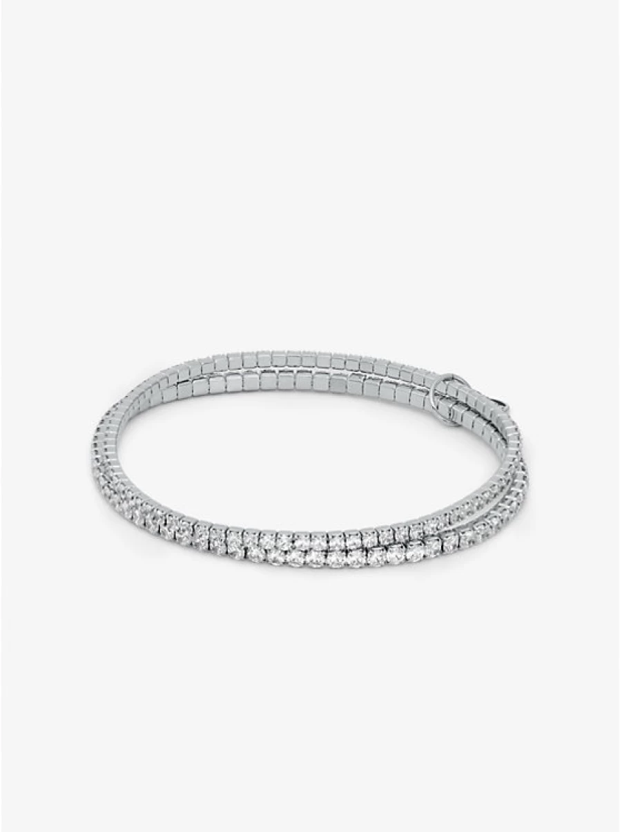 Michael Kors Women's River Bracelet - Double Brass Band with Precious Metal Plating
