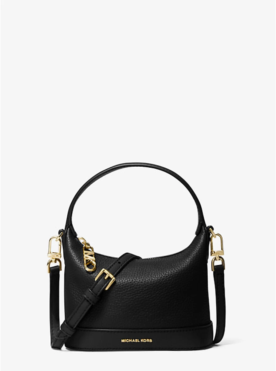 Michael Kors Women's Small Grain Leather Crossbody Bag with Adjustable Shoulder Strap