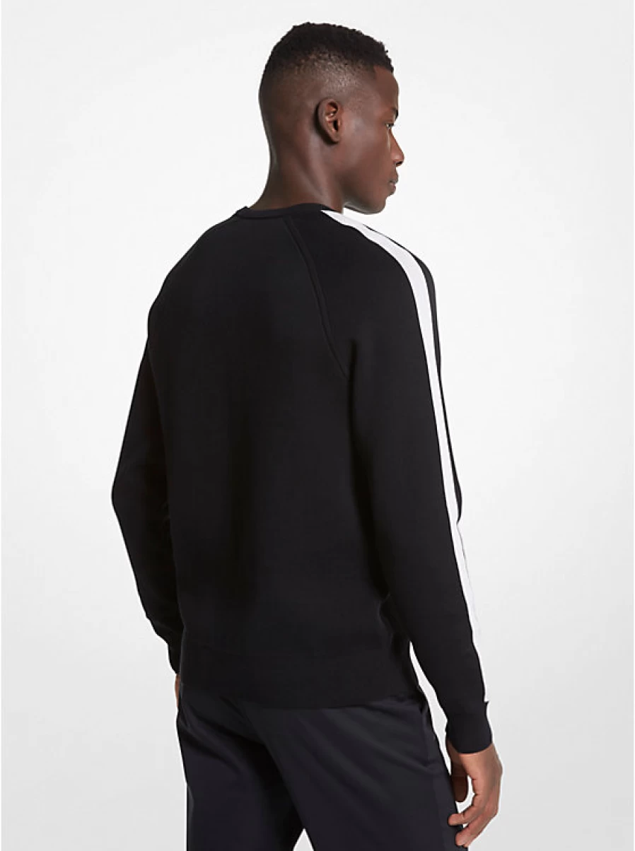 Michael Kors Men's Cotton Blend Sweater - Classic Knit Pullover for Men