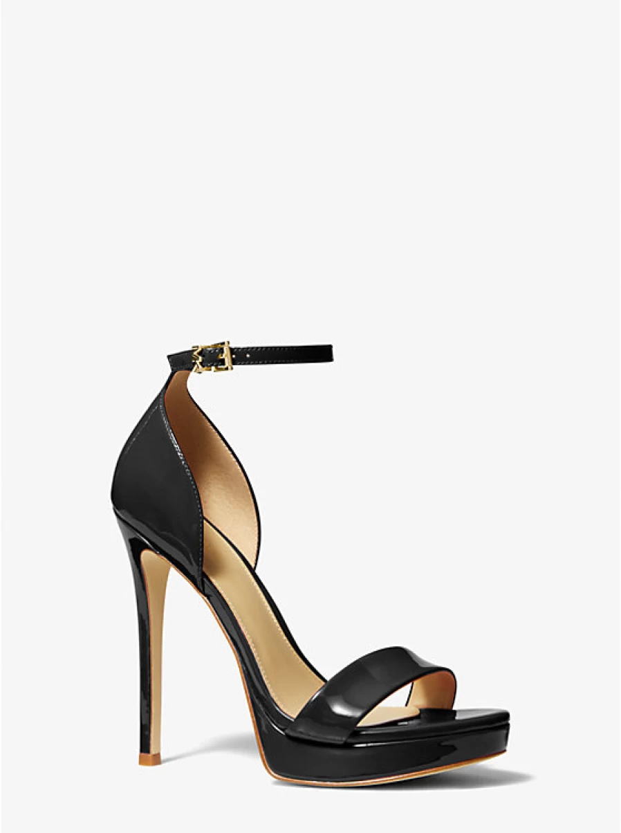 Michael Kors Women's Jordyn Platform Sandals in Patent Leather