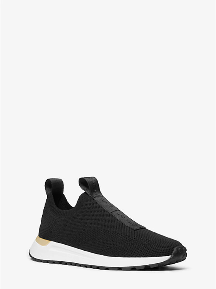 Michael Kors Women's Espadrille Slip-On Sneakers with Mesh Body and Tape Logo