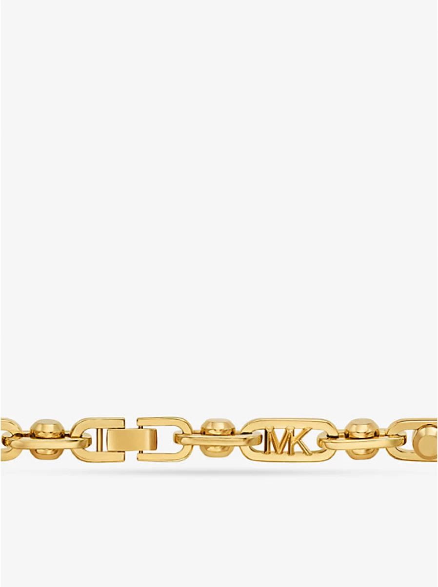 Michael Kors Women's Large Astor Necklace in Brass with Precious Metal Plating